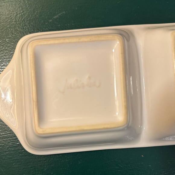 Juliska Berry & Thread Whitewash Two Section Server - Picture 4 of 7